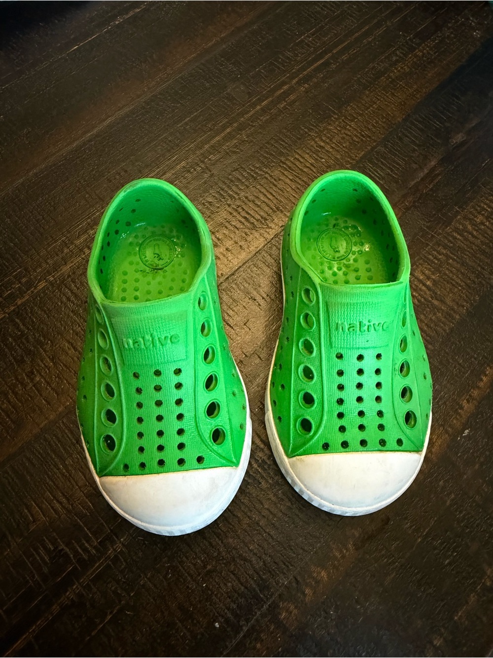 Native Kids Jefferson Shoes in Green